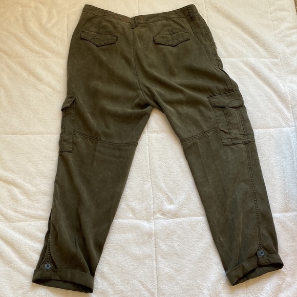 HEI HEI Anthropologie Olive pants size 31 - Picture 4 of 10